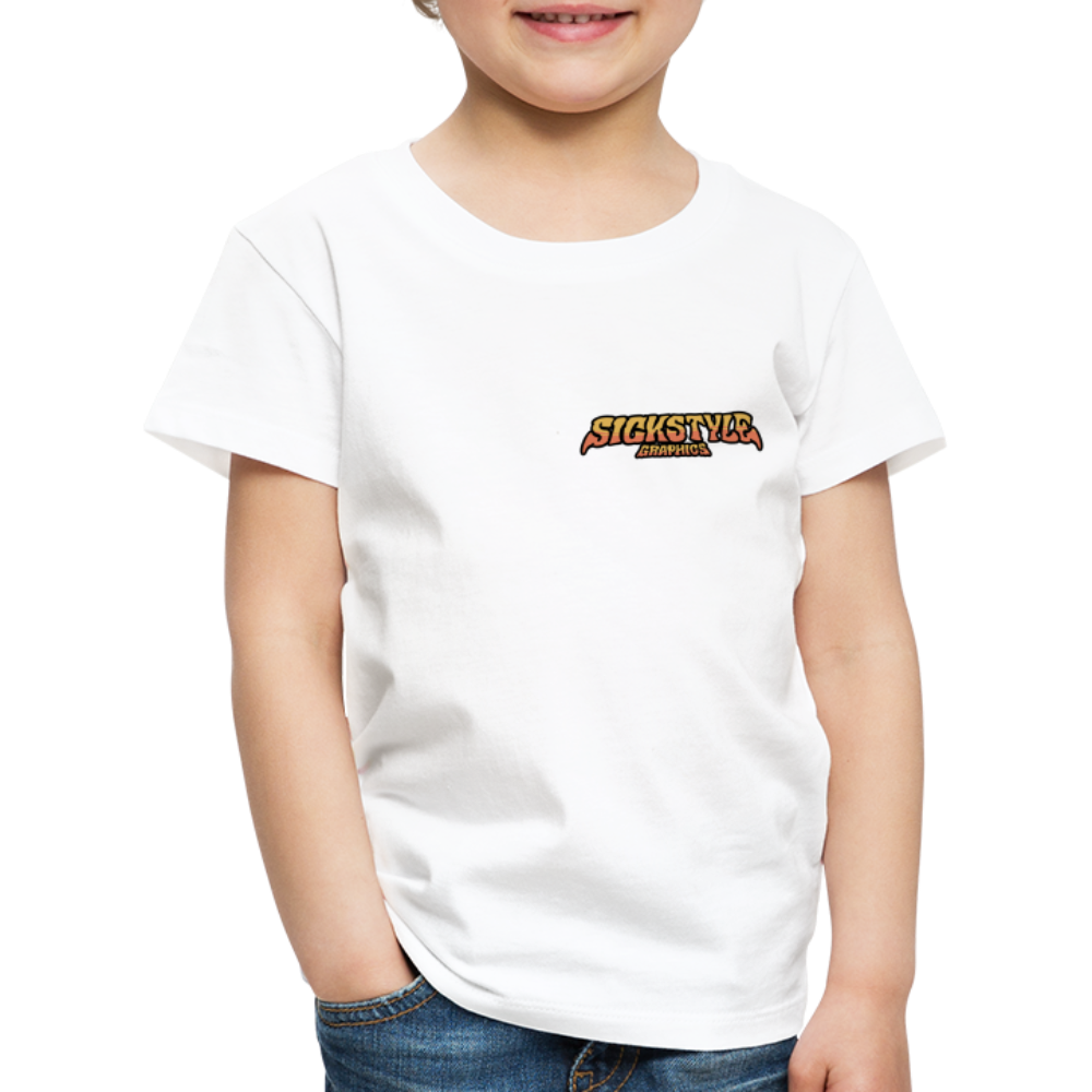 „T-Rex MX“ - Kids T-Shirt - Weiß