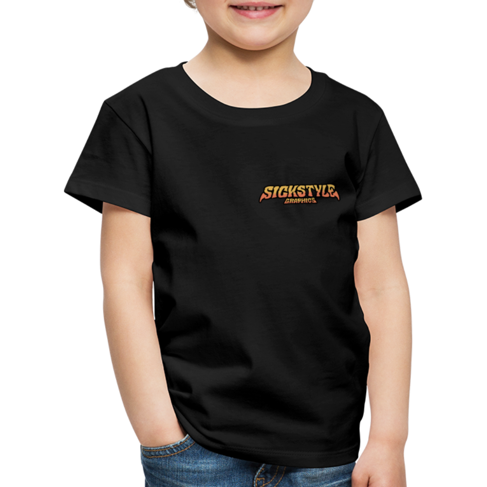 „T-Rex MX“ - Kids T-Shirt - Schwarz