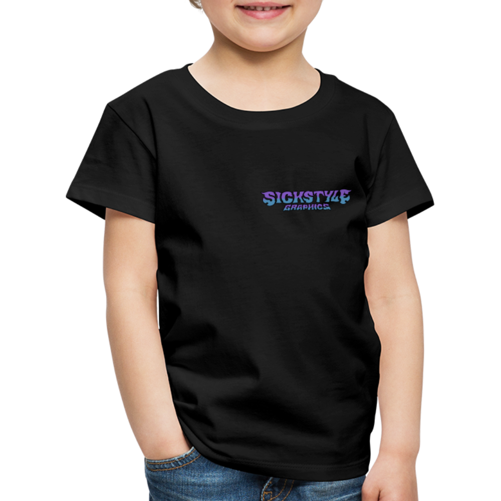 „Escape the ordinary“ - Kids T-Shirt - Schwarz