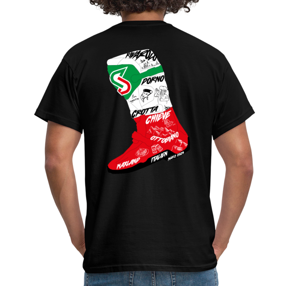 „Italy Roadtrip“ - Herren T-Shirt - Schwarz